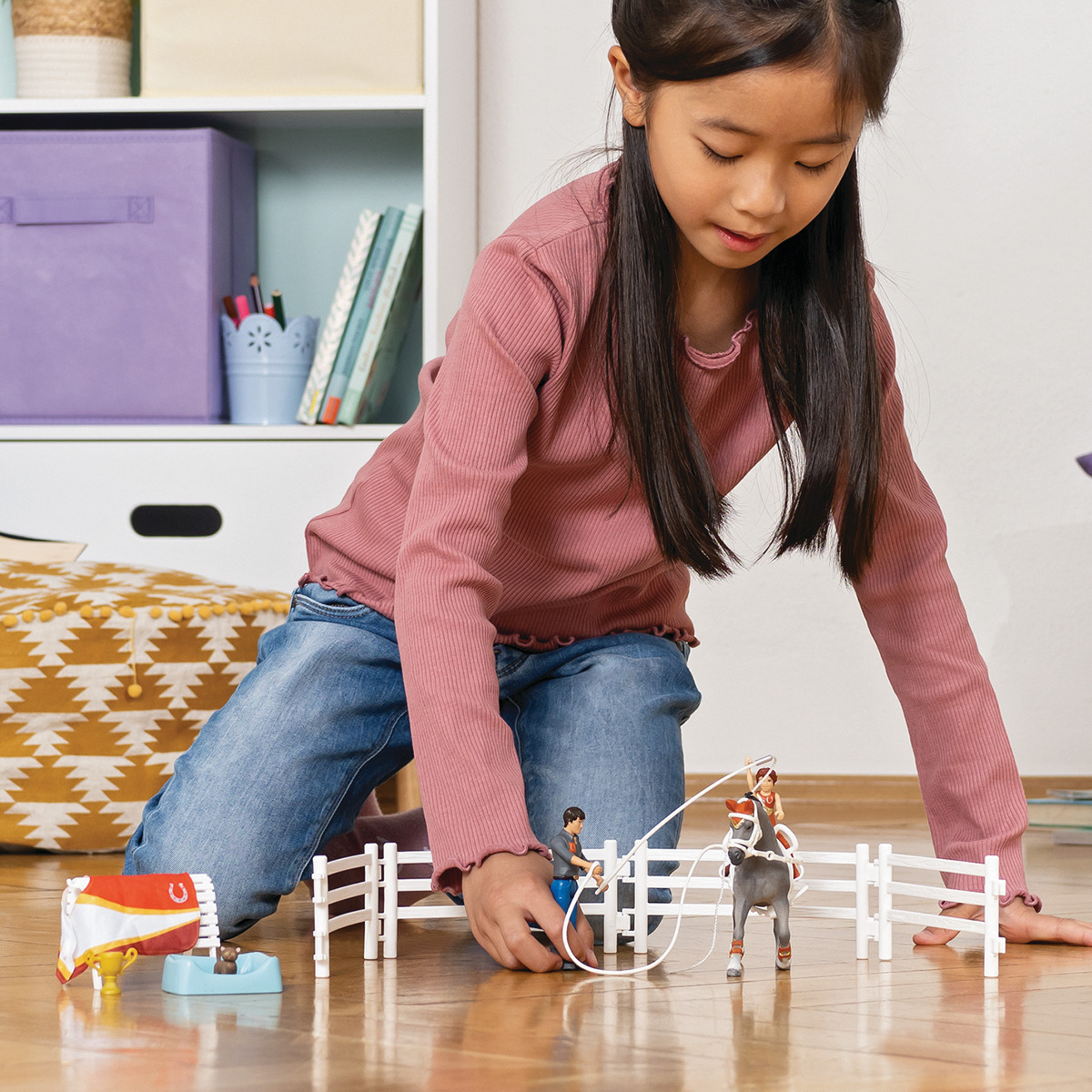 Игровой набор SCHLEICH Набор Мии для занятий прыжками - фото 12