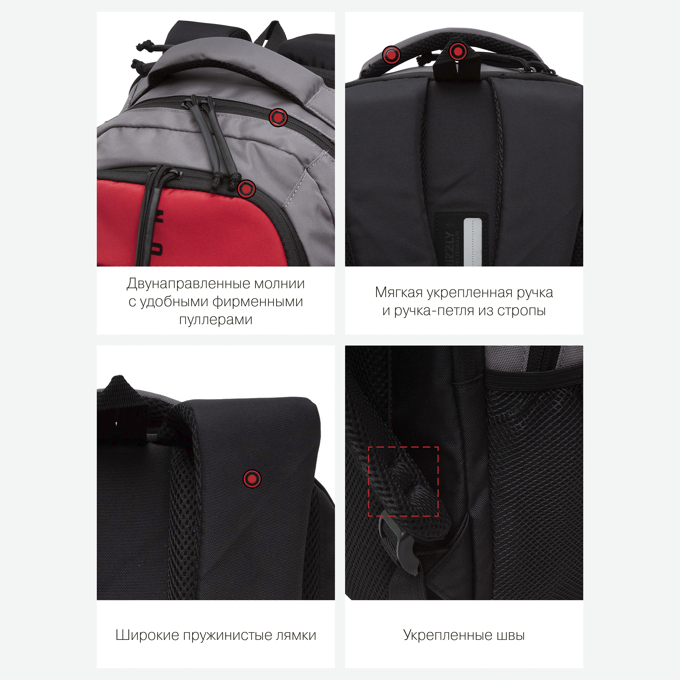 Рюкзак Grizzly - фото 10