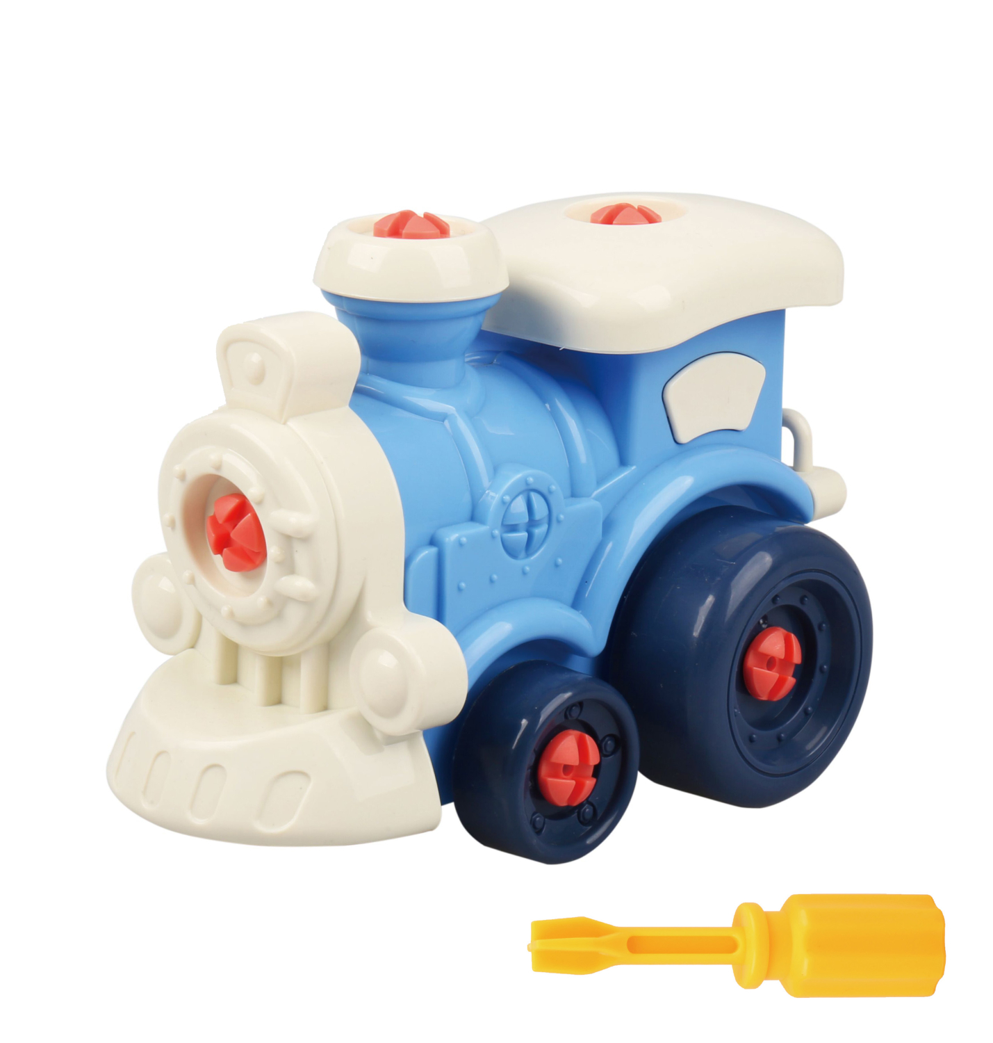 Конструктор BabyGo Паровоз сборная игровая модель - фото 1