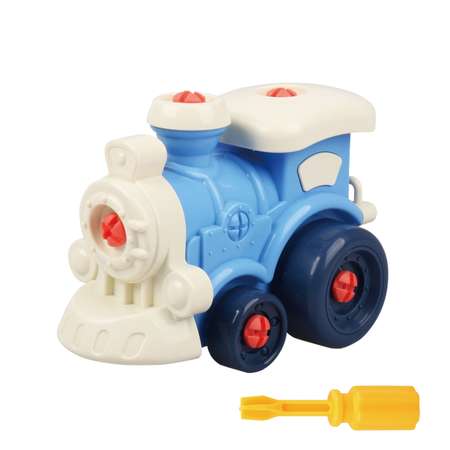 Конструктор BabyGo Паровоз сборная игровая модель