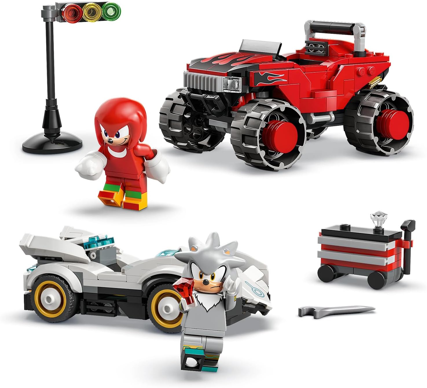 Конструктор LEGO Sonic the Hedgehog Автомобиль Сильвера 378 дет. - фото 3