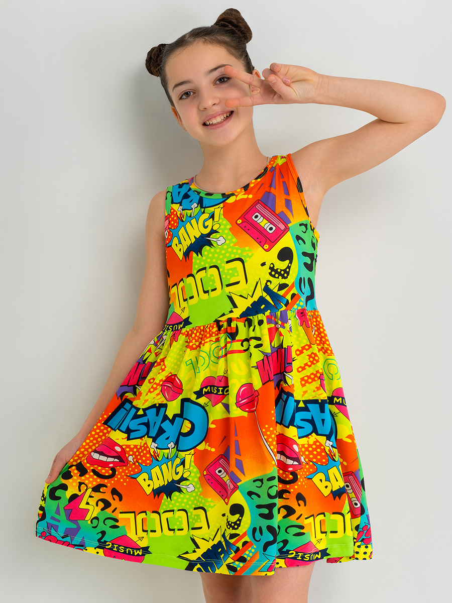 Платье HappyFox HF00199мультиколор - фото 1