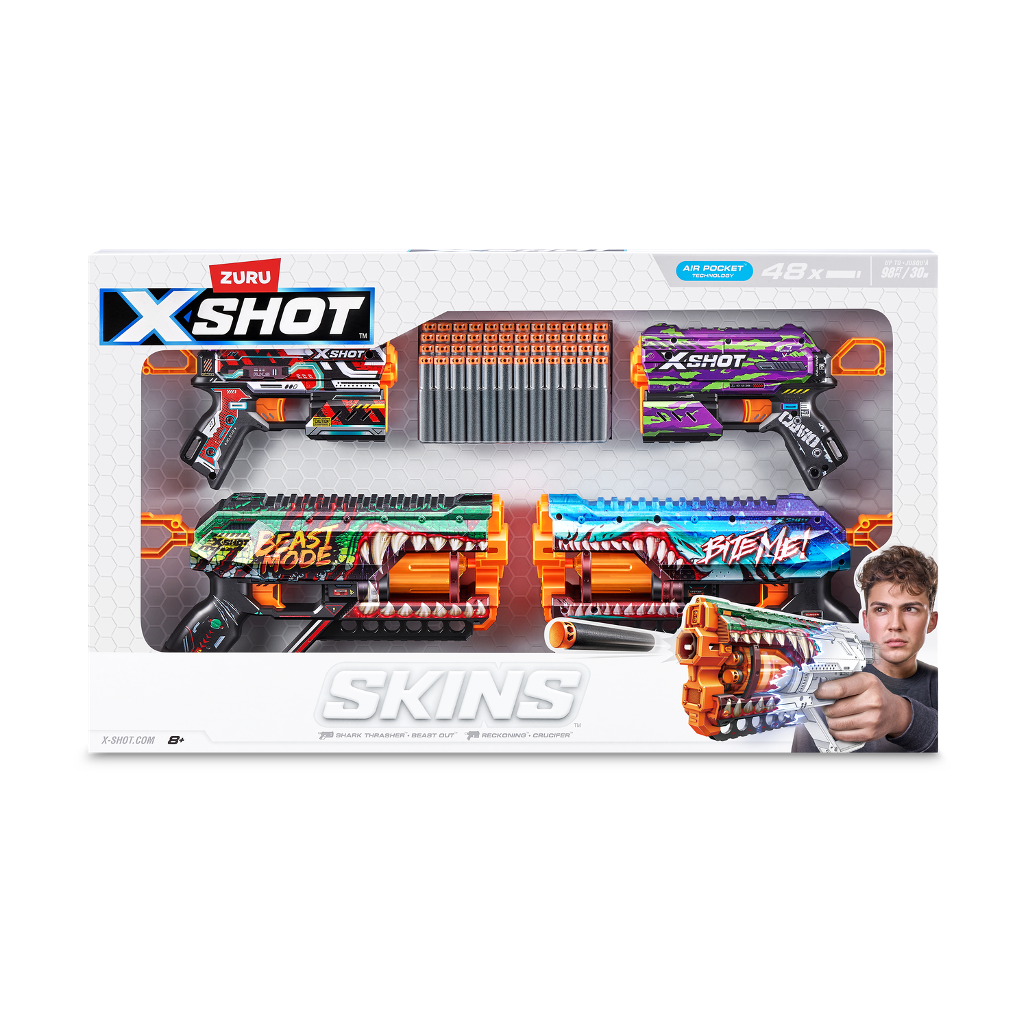 Бластер Zuru XSHOT  Skins - фото 8