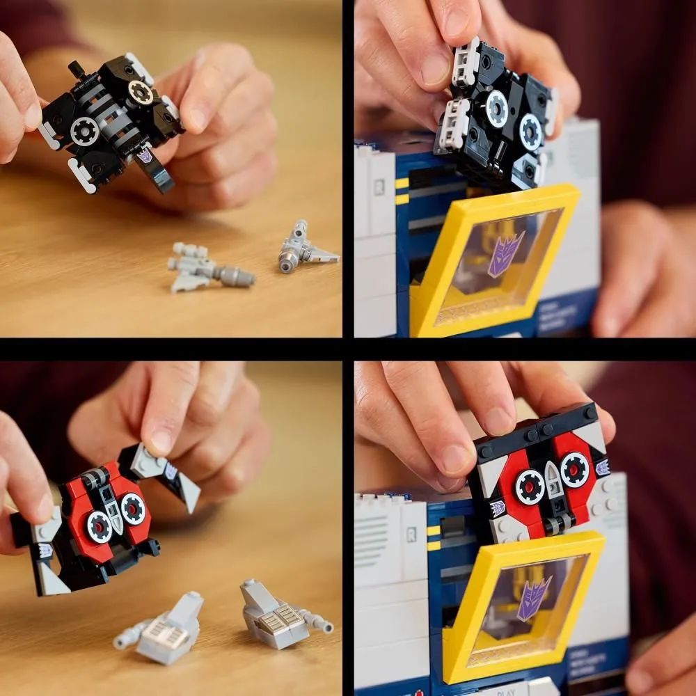 Конструктор LEGO Icons Трансформеры Саундвейв 1505 дет. - фото 8