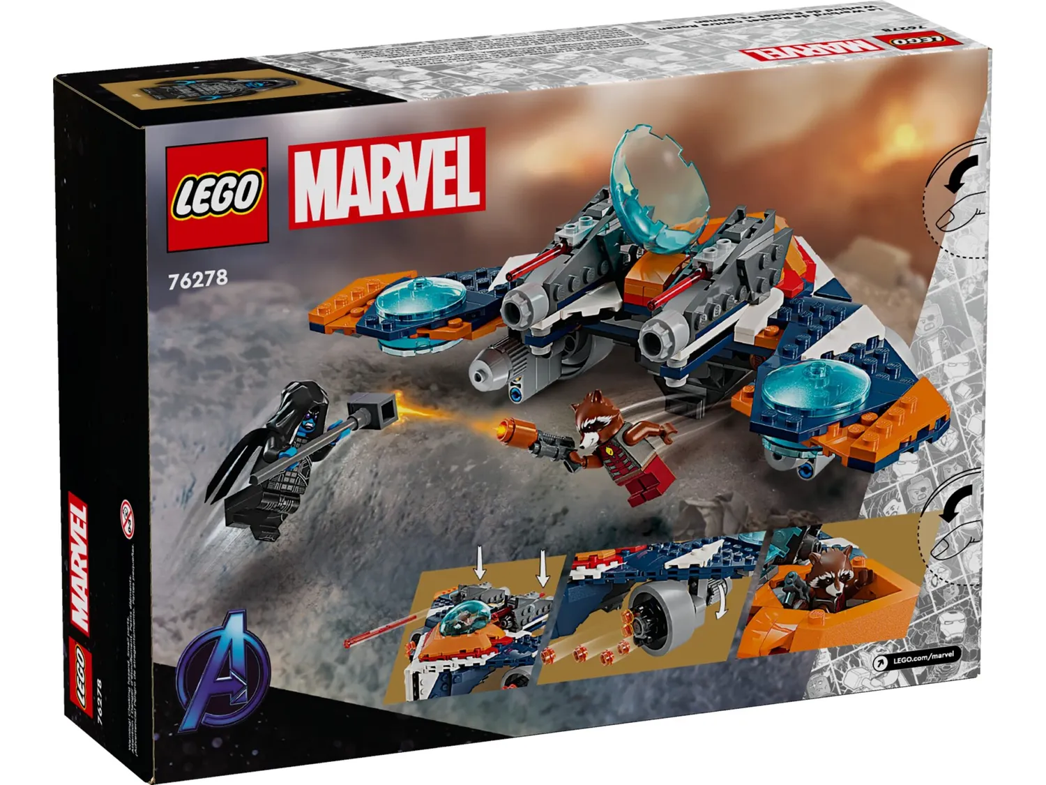 Конструктор LEGO Marvel Super Heroes 76278 290 дет. - фото 2
