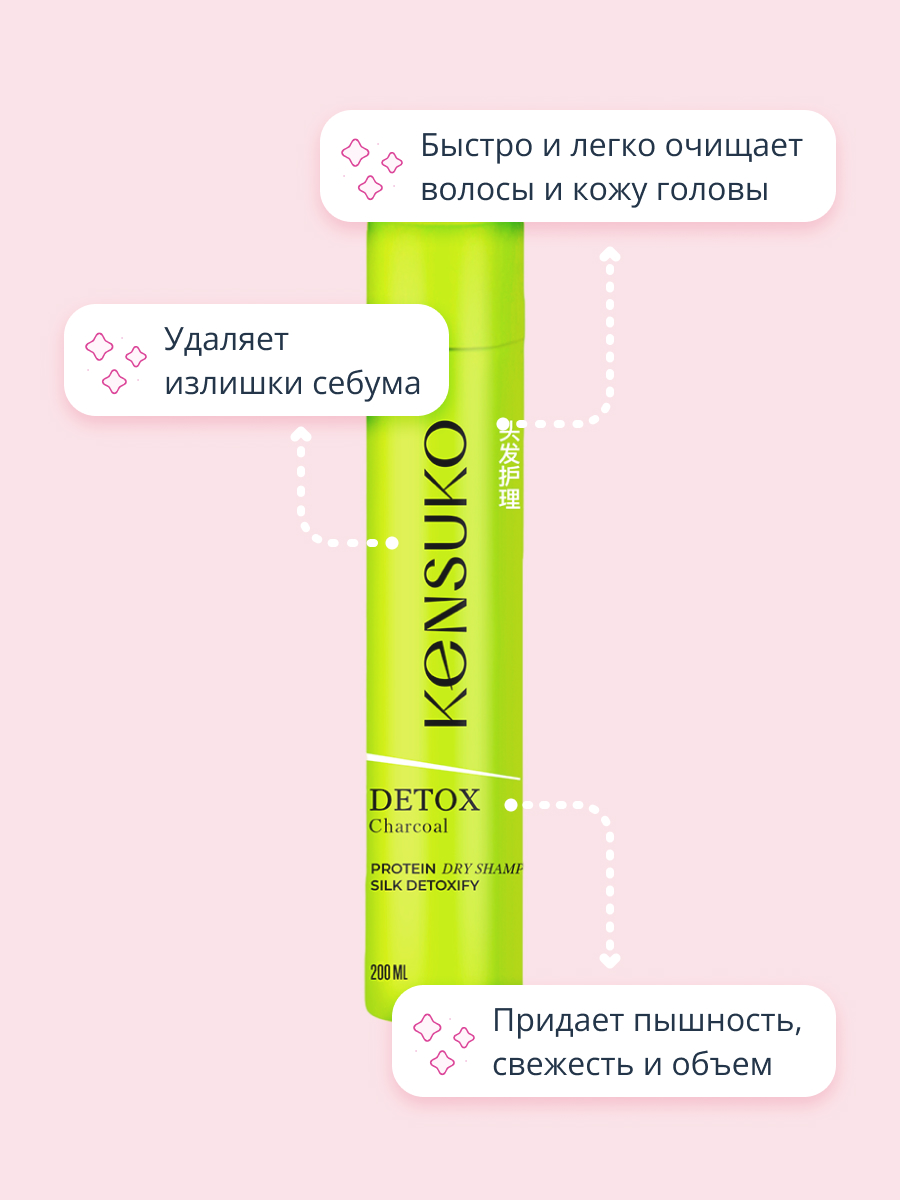 Сухой шампунь KENSUKO - фото 3
