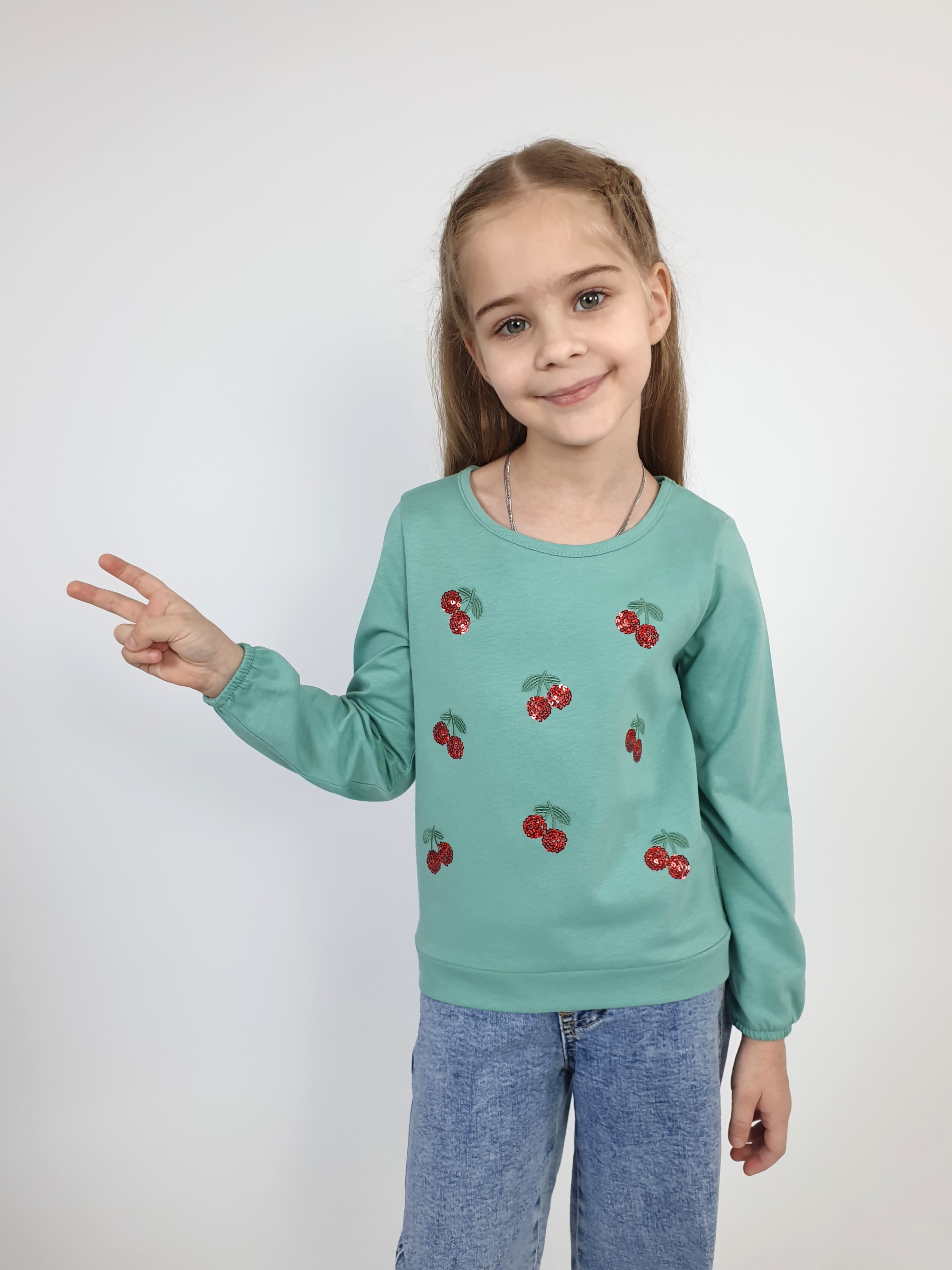 Лонгслив Luneva 16-156-3. - фото 1