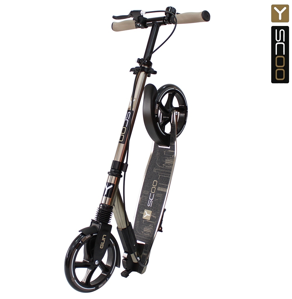 Городской самокат Y-Scoo двухколесный - фото 5