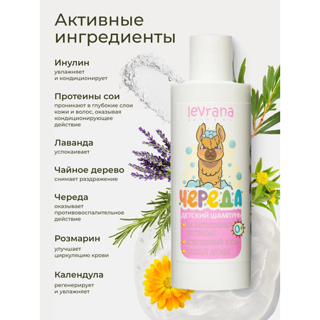 Шампунь levrana 250 мл 1 шт.