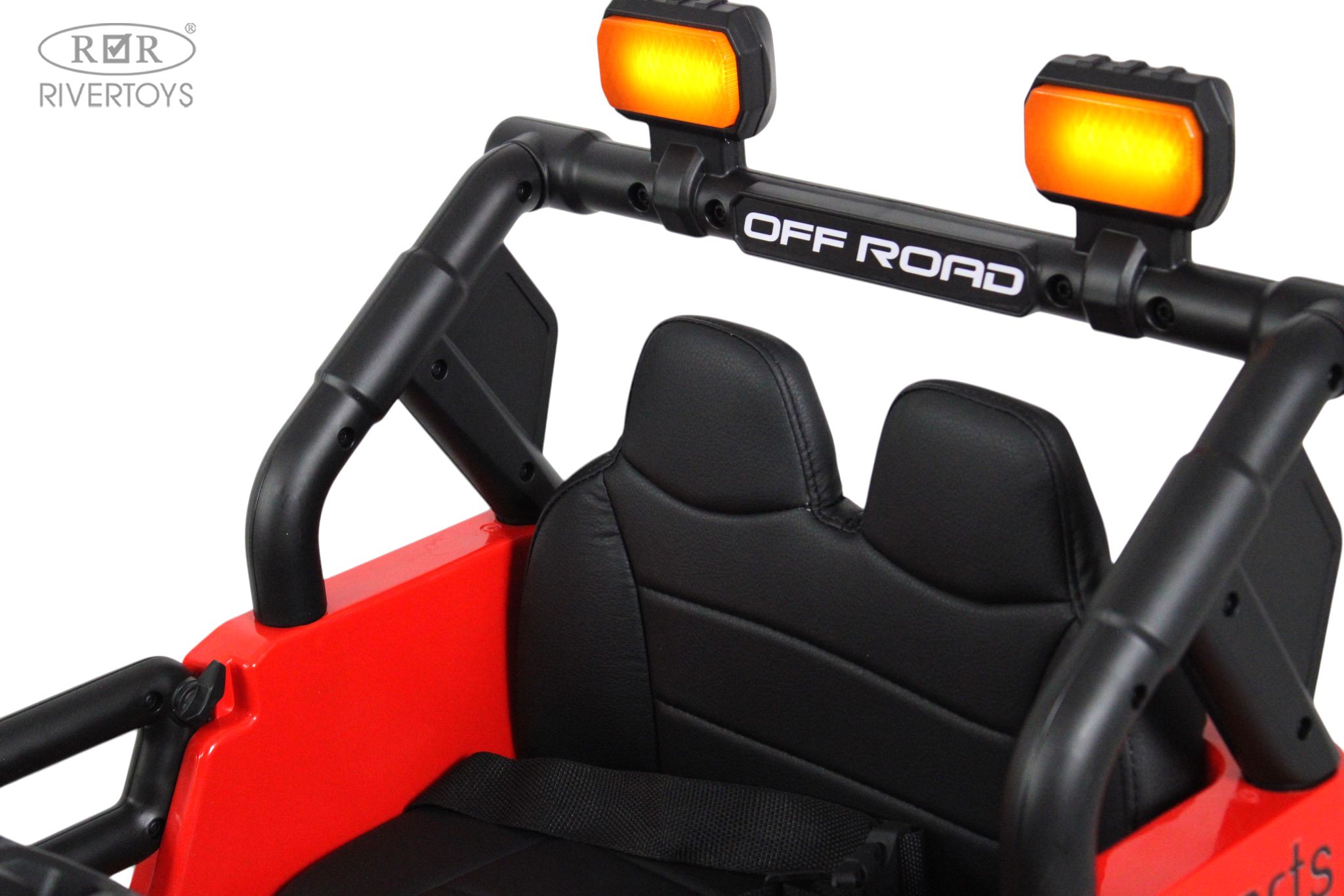 Электромобиль RIVERTOYS М101БХ-RED С пультом ДУ - фото 12