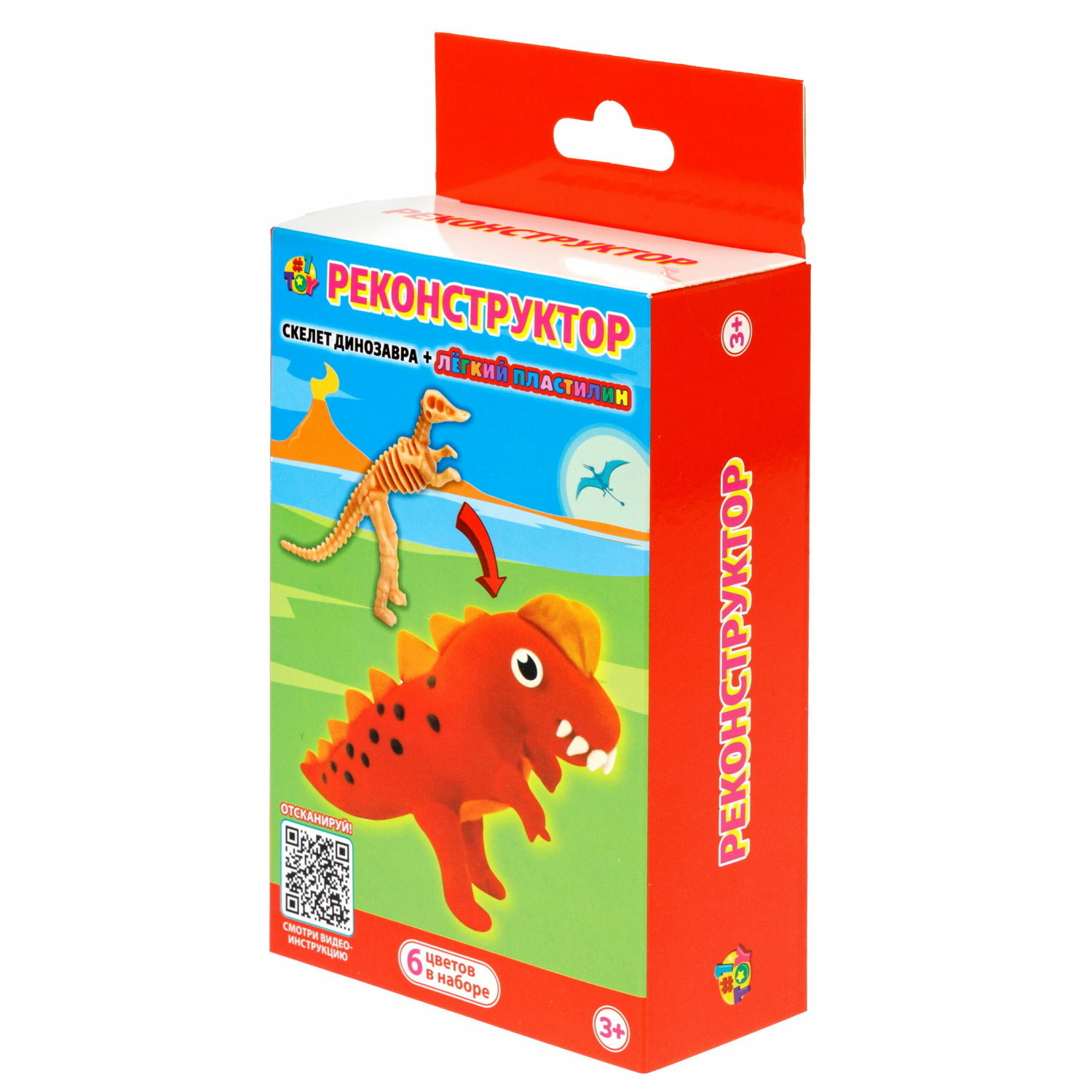 Пластилин 1TOY 6 цв. - фото 6
