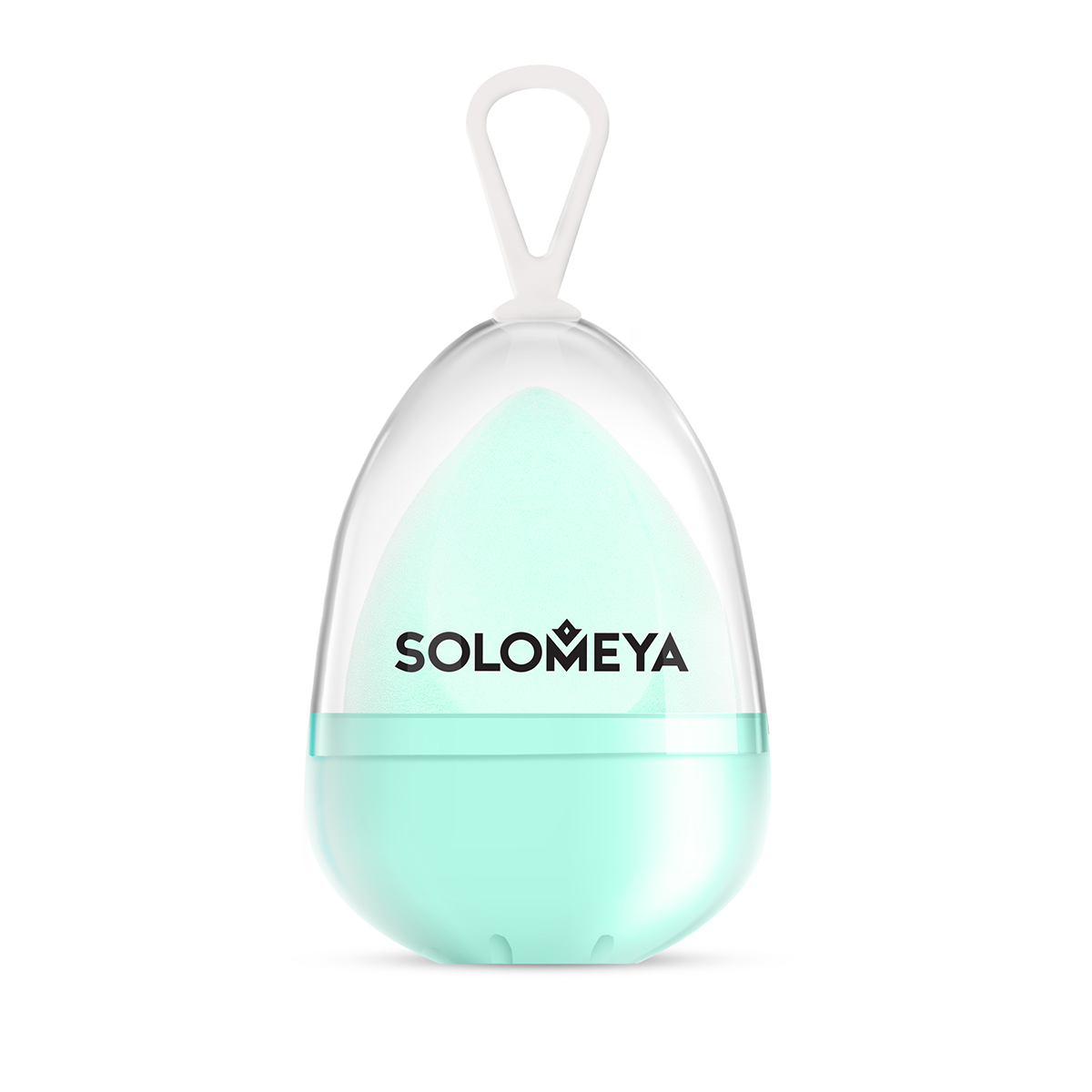 Спонж для макияжа SOLOMEYA Вельветовый косметический Тиффани - фото 1