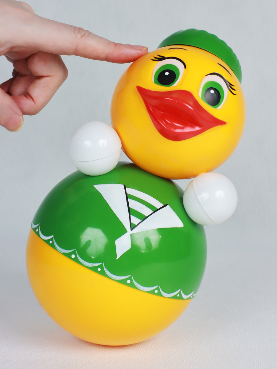 Игрушка Котовские неваляшки неваляшка Утенок - фото 6