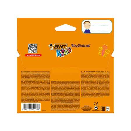 Восковые мелки BIC 12 шт.