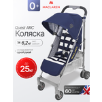 Коляска прогулочная Maclaren Quest ARC Regency Stripe синий