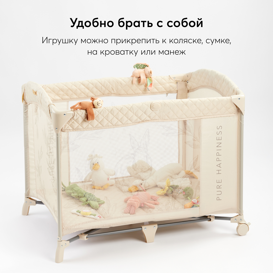 Игрушка Happy Baby погремушка Зайка - фото 7
