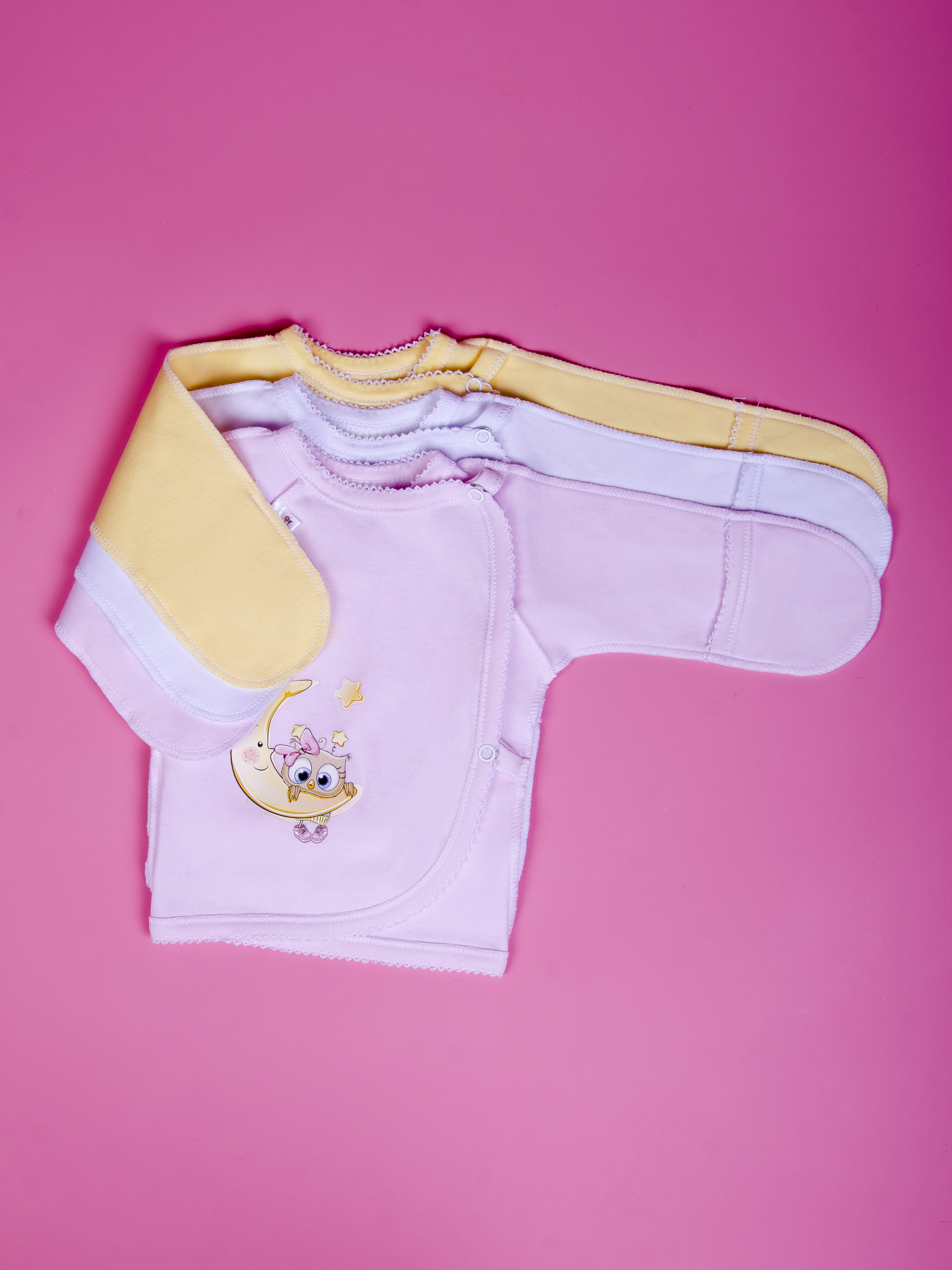 Распашонка 3 шт Софьюшка Rasp/dlr/Sof-02/0050 - фото 4