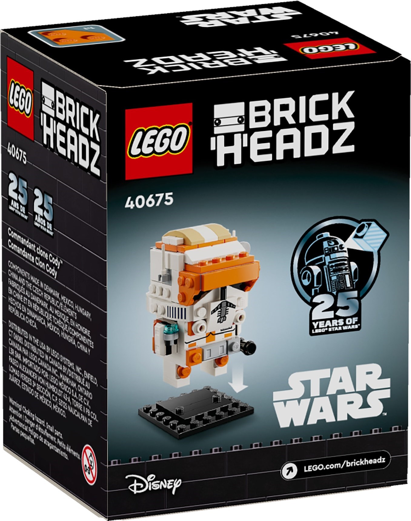 Конструктор LEGO BrickHeadz 40675 147 дет. - фото 3