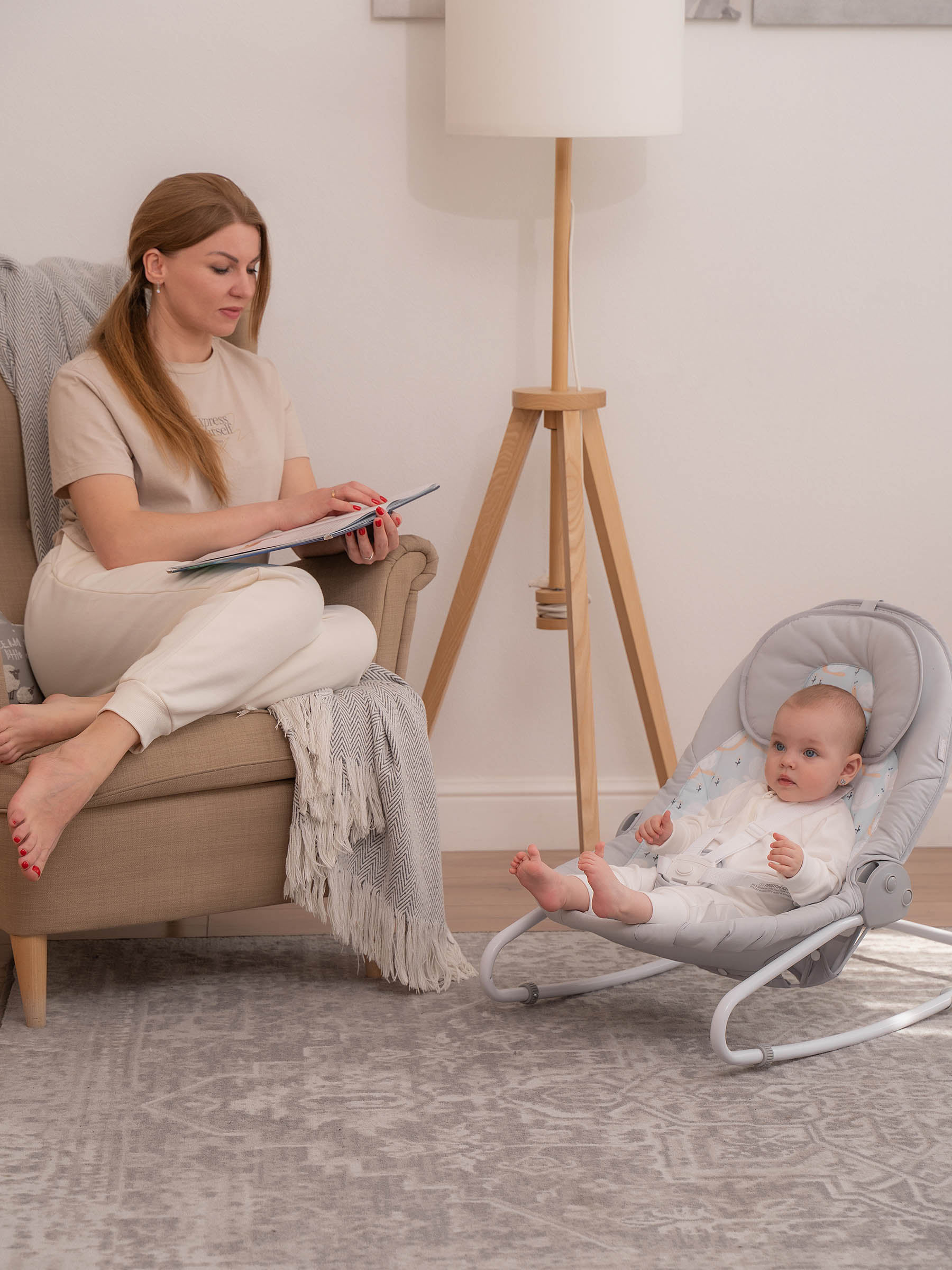 Качели Indigo FRESH голубой - фото 26