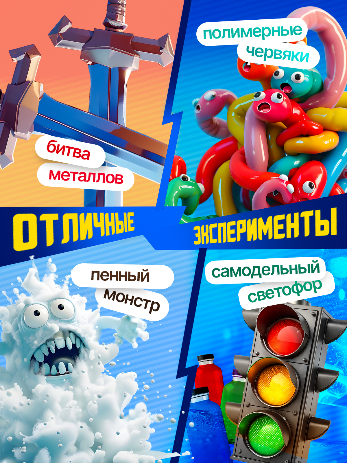 Набор для опытов PandaLab Эксперименты для детей - фото 5