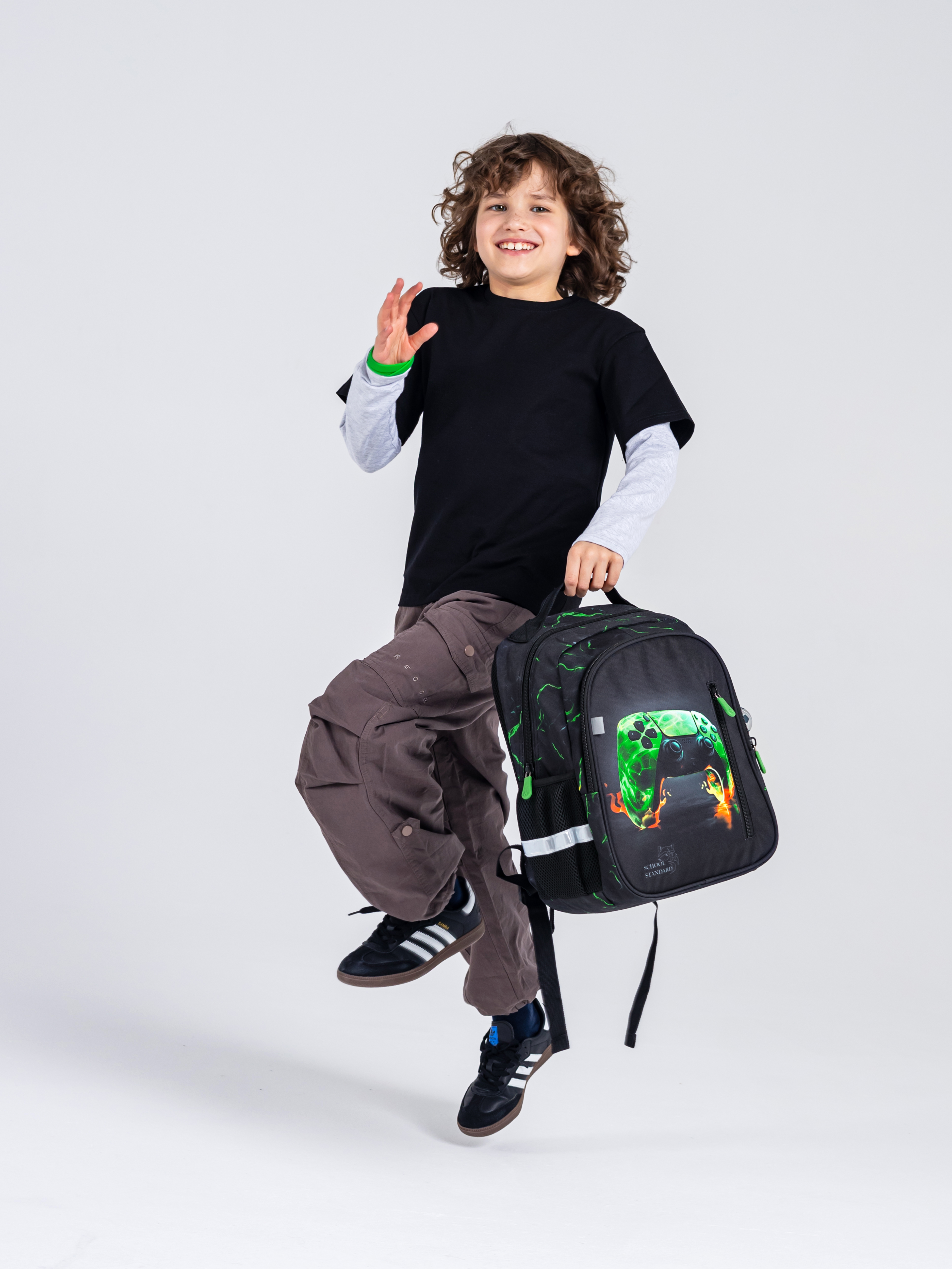 Рюкзак School Standard первокласснику набор 4 в 1 - фото 7