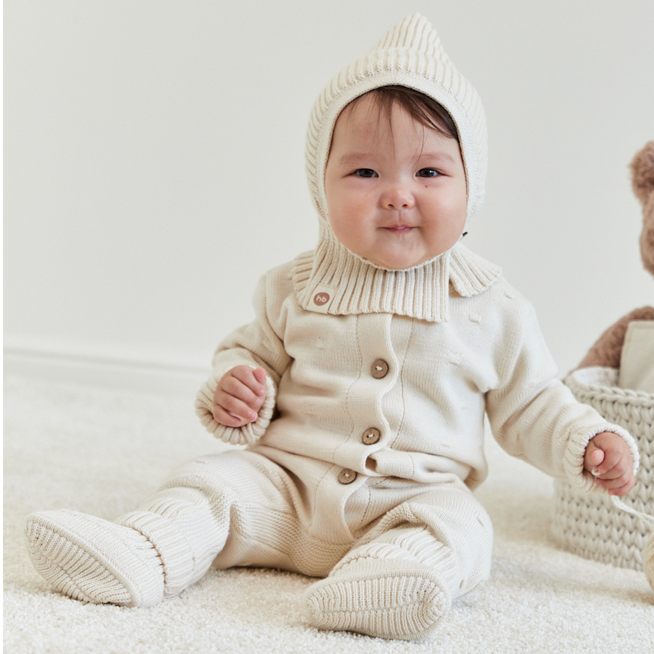 Комбинезон Happy Baby 88519_milky - фото 6