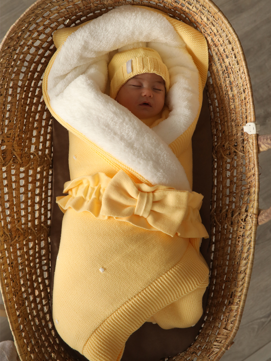 Комплект на выписку Bunnyphant 0411/желтый - фото 1