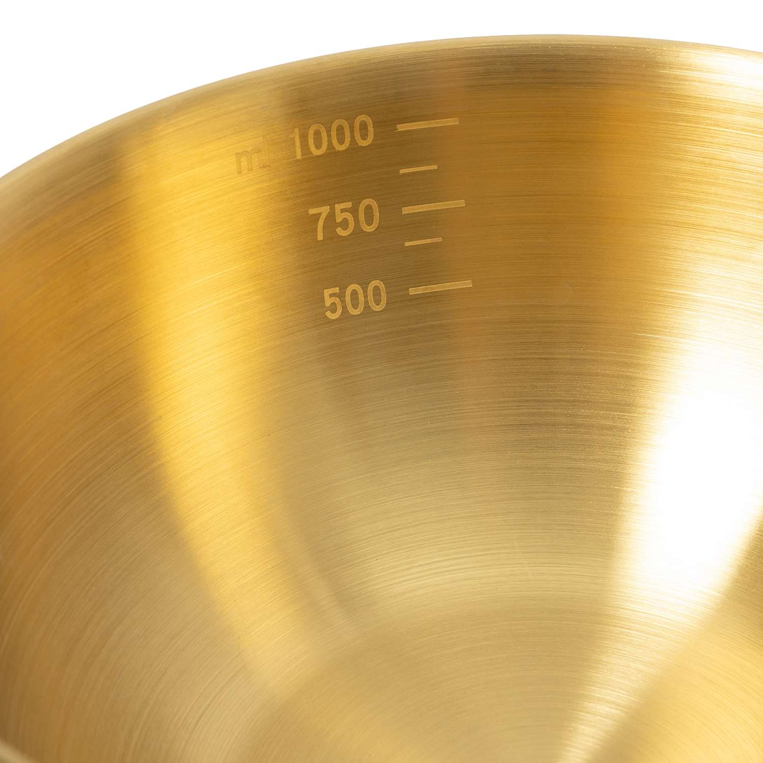 Миска из нержавеющей стали ё Gold 19см - фото 5