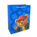 Пакет подарочный Attivio бумажный Мишка 26*32*12 210г/м2