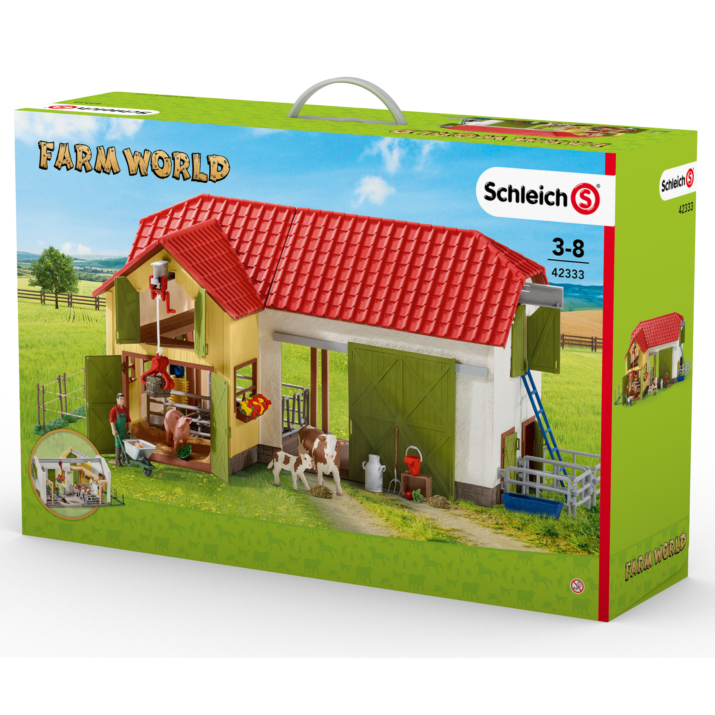 Игровой набор SCHLEICH Ферма с животными - фото 2