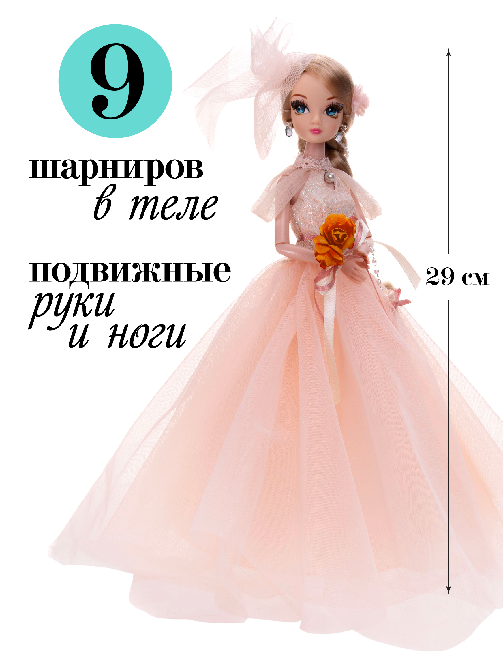 Кукла модельная Sonya Rose Коралловый закат SRWED05 - фото 6