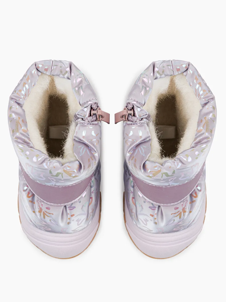 Сноубутсы KDX FL-40 lilac - фото 5