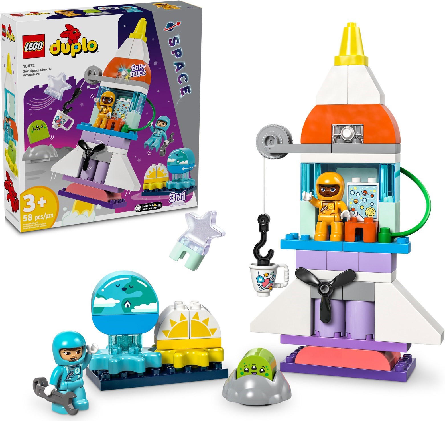 Конструктор LEGO DUPLO 10422 58 дет. - фото 1