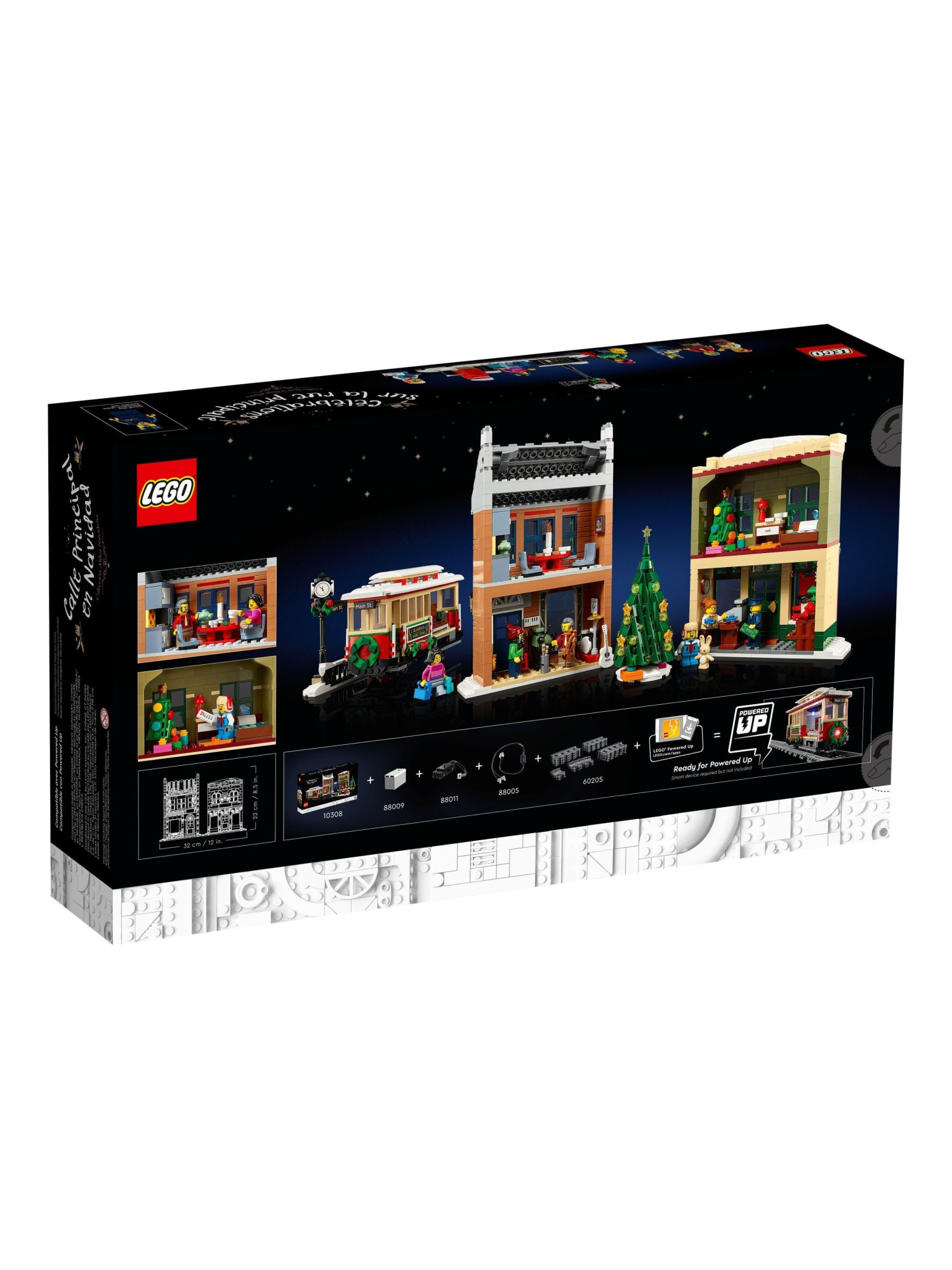 Конструктор LEGO Icons Рождественская улица 1514 дет. - фото 3
