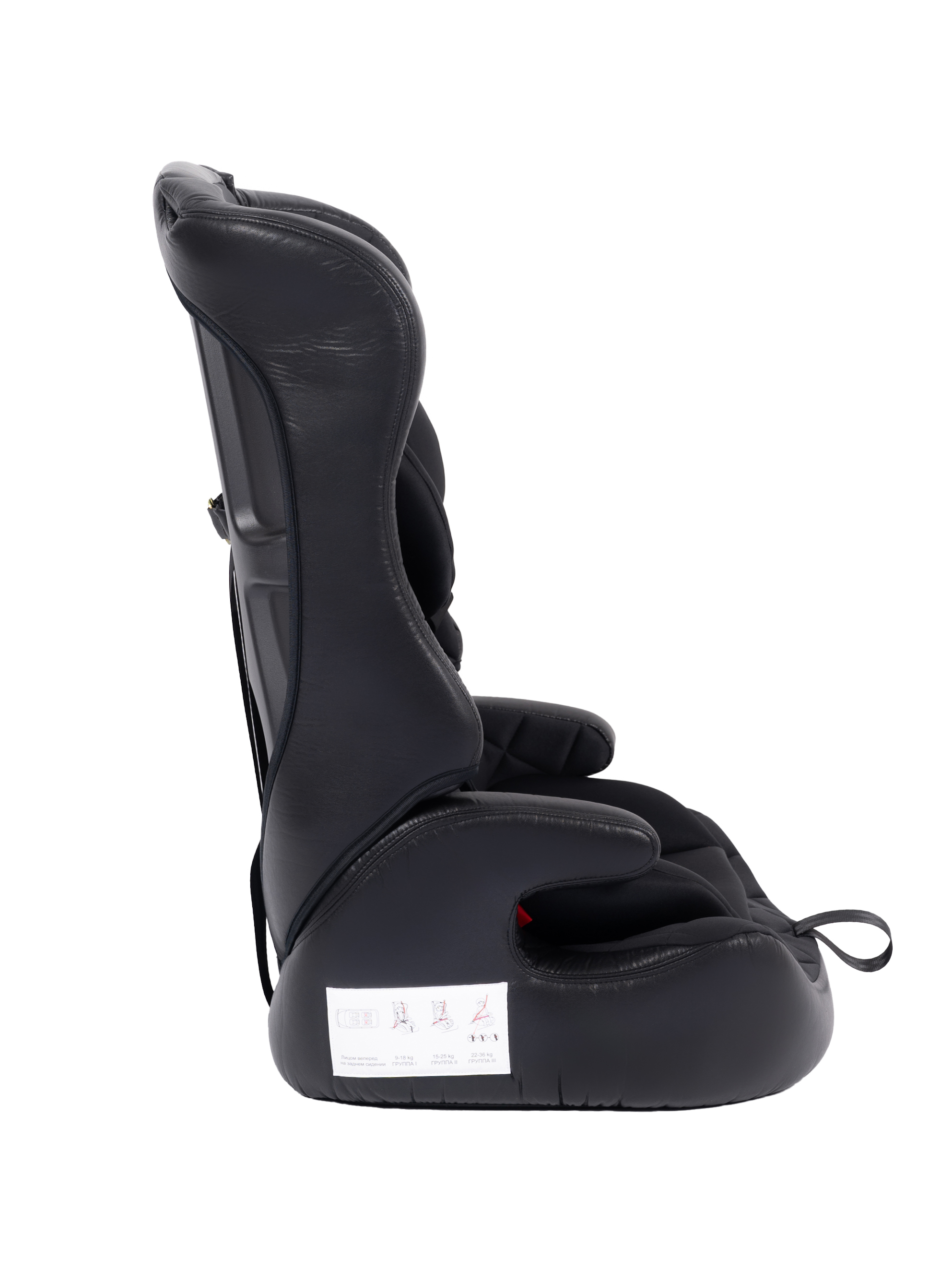 Автокресло Kingbaby 1/2/3 (9-36 кг) черный - фото 12