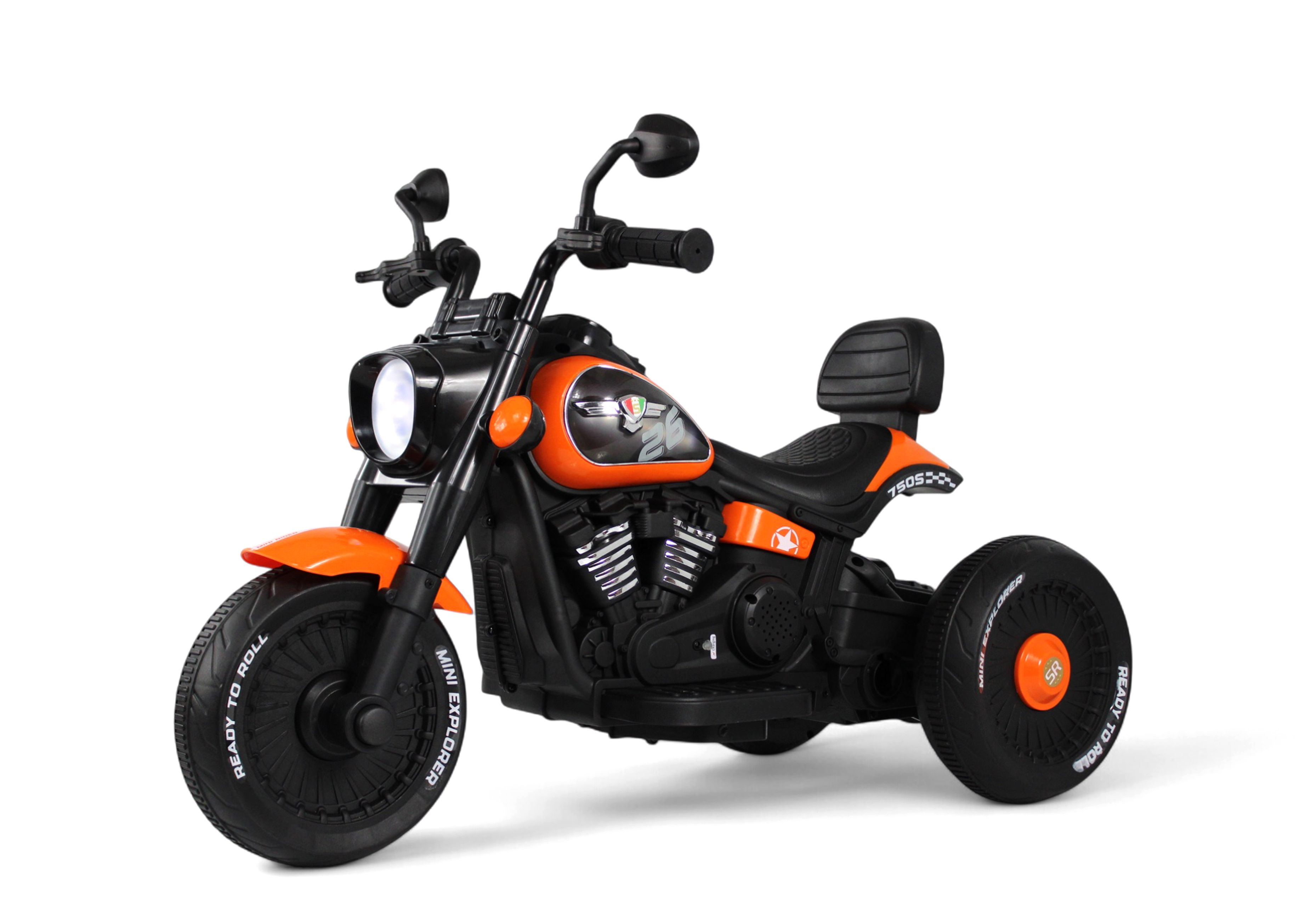 Электромобиль RIVERTOYS G500GG-ORANGE - фото 1