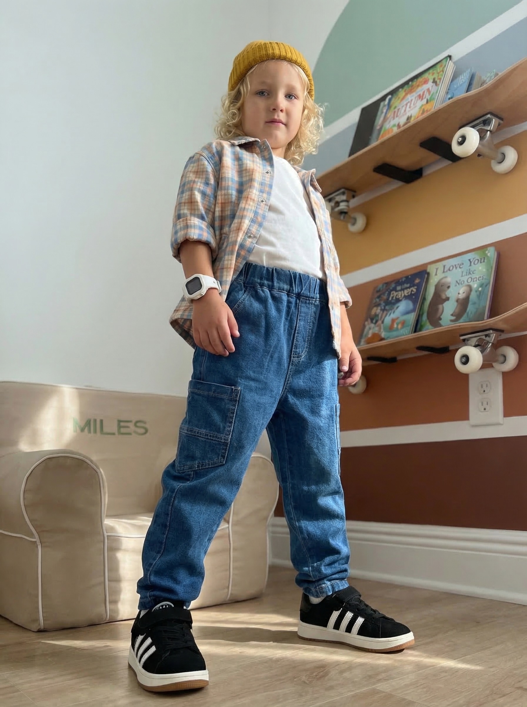 Джинсы Artcher kids Jeans0005blue - фото 6