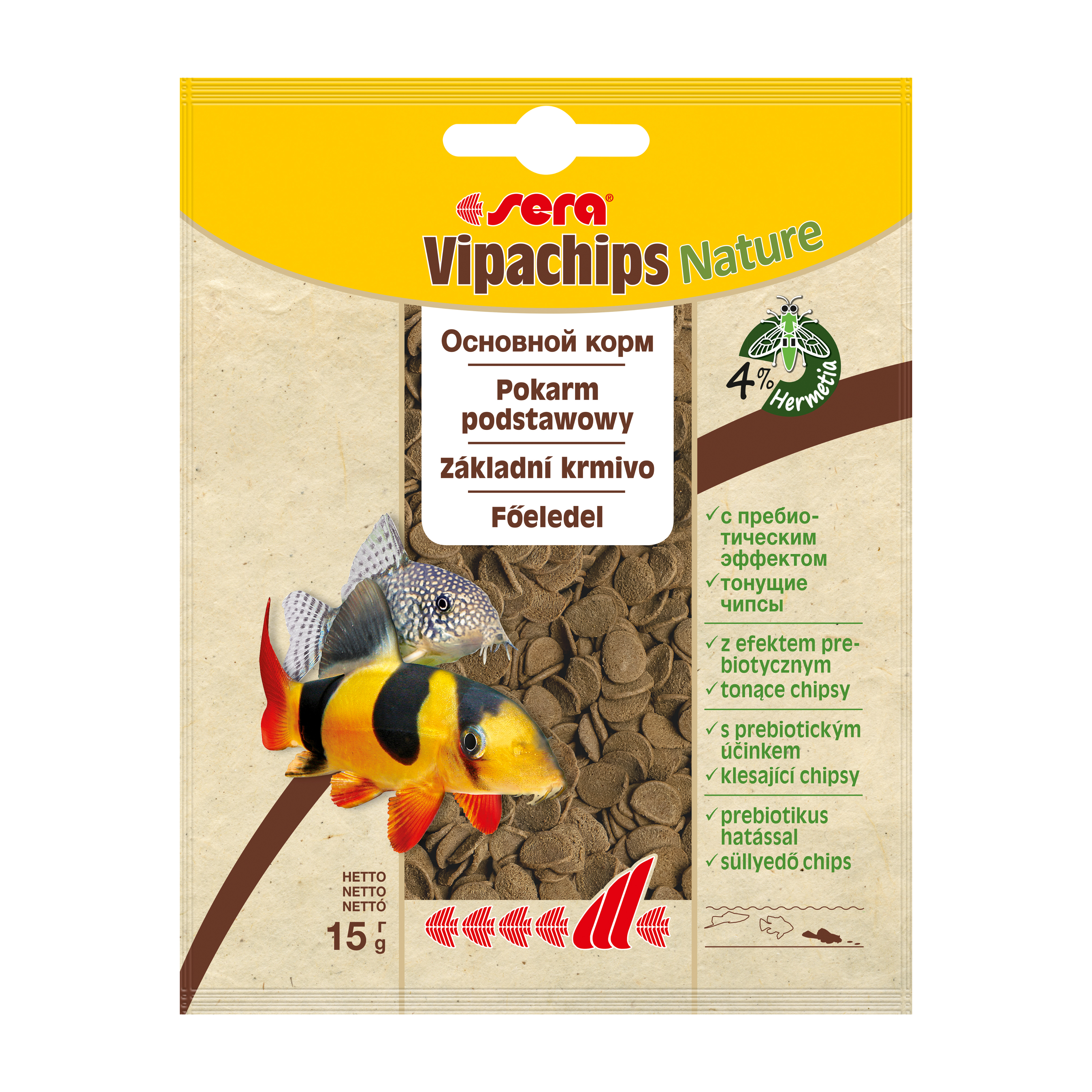 Корм для сомов Sera Vipanchips 15г - фото 1