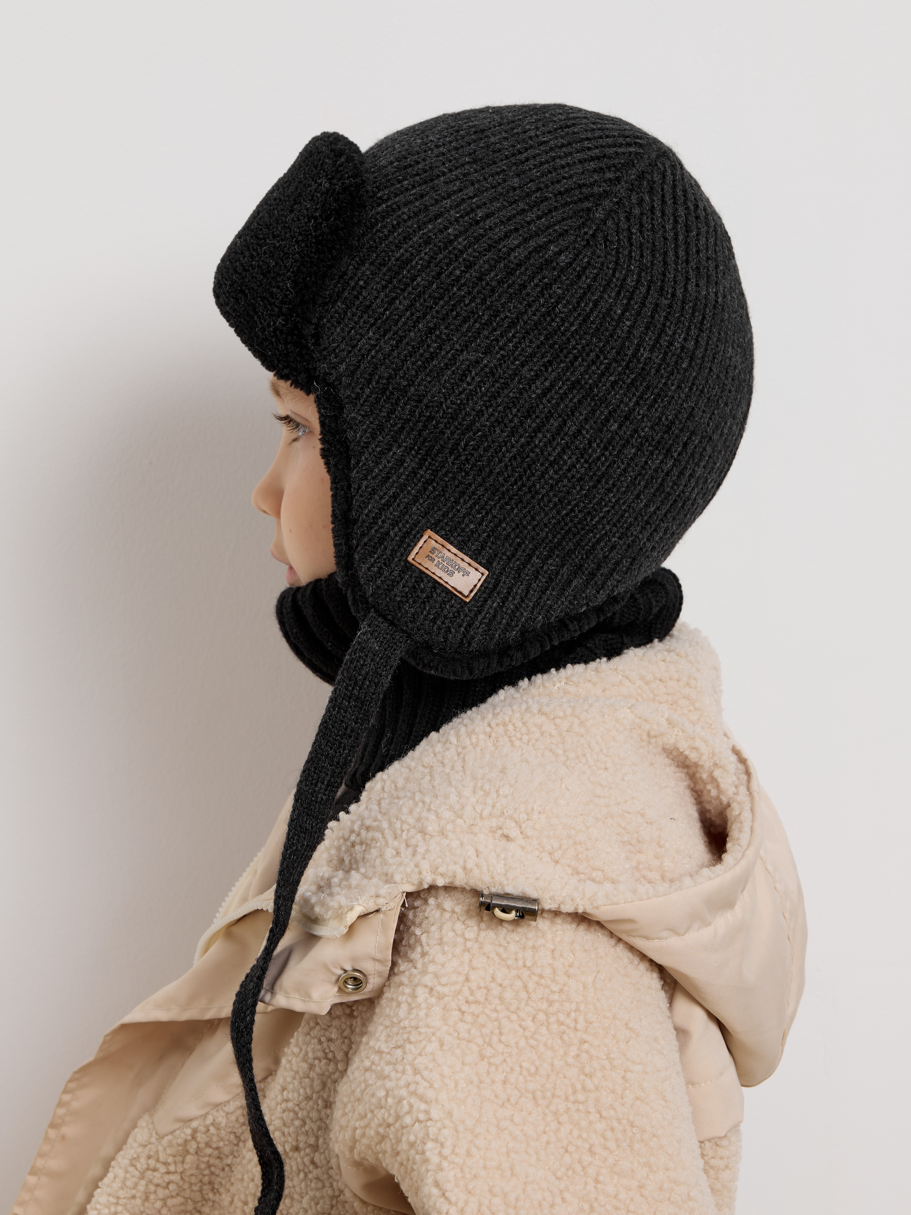Шапка-ушанка Starkoff Kids Д301105 - фото 7