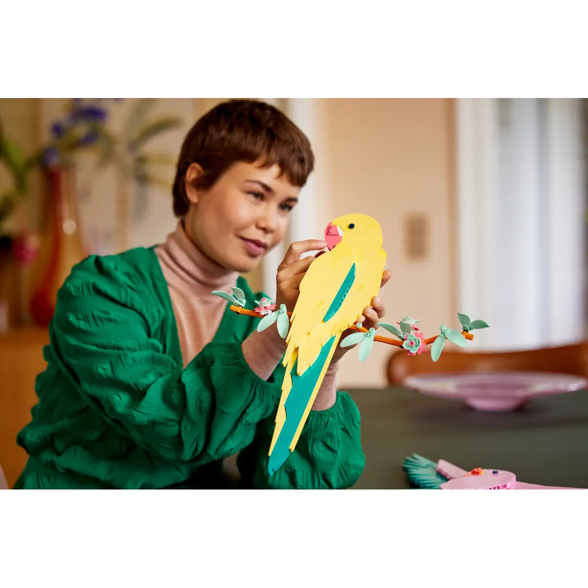 Конструктор LEGO Art Macaw Parrots 644 дет. - фото 6
