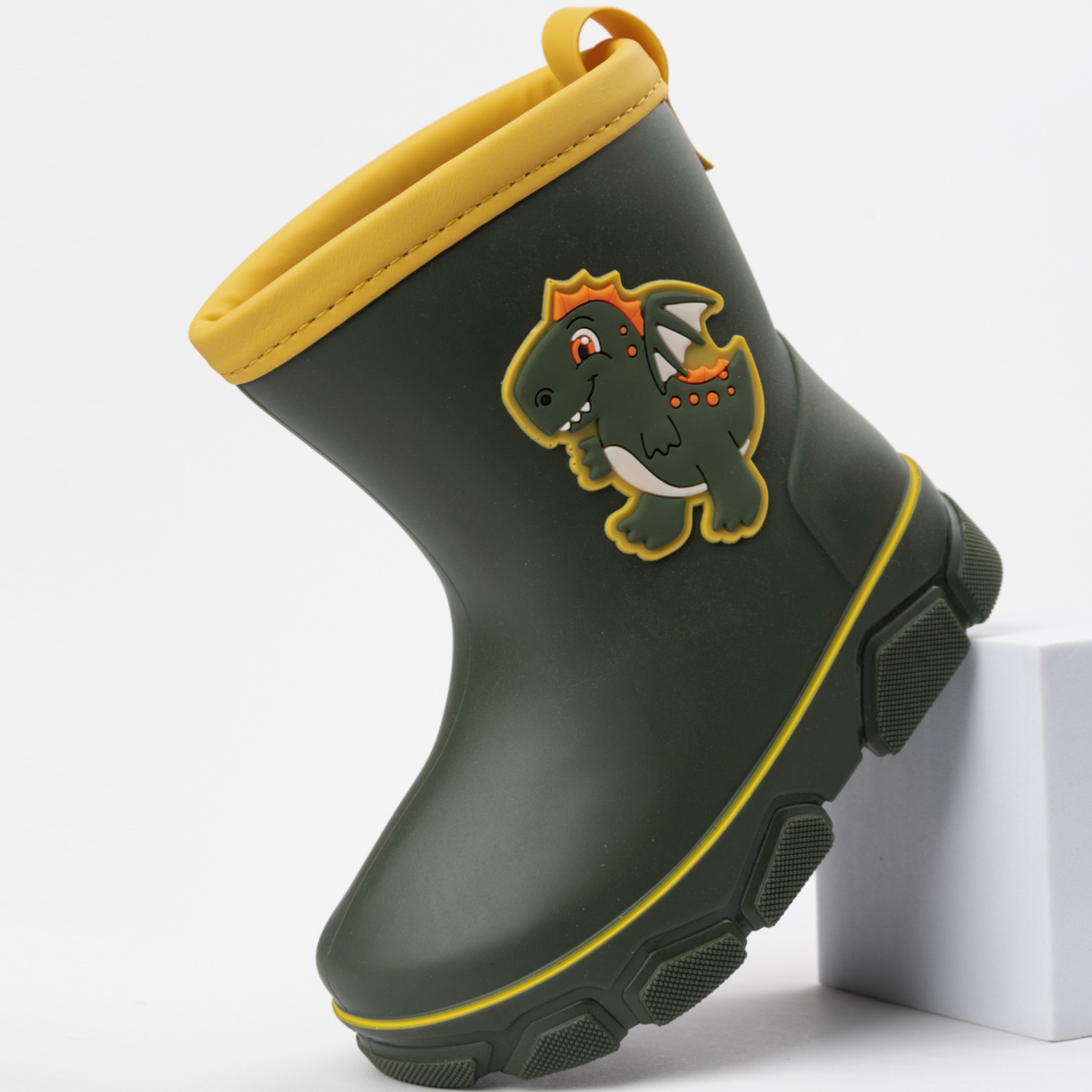 Сапоги резиновые TikkaGo 2L01_2521_khaki-yellow - фото 5