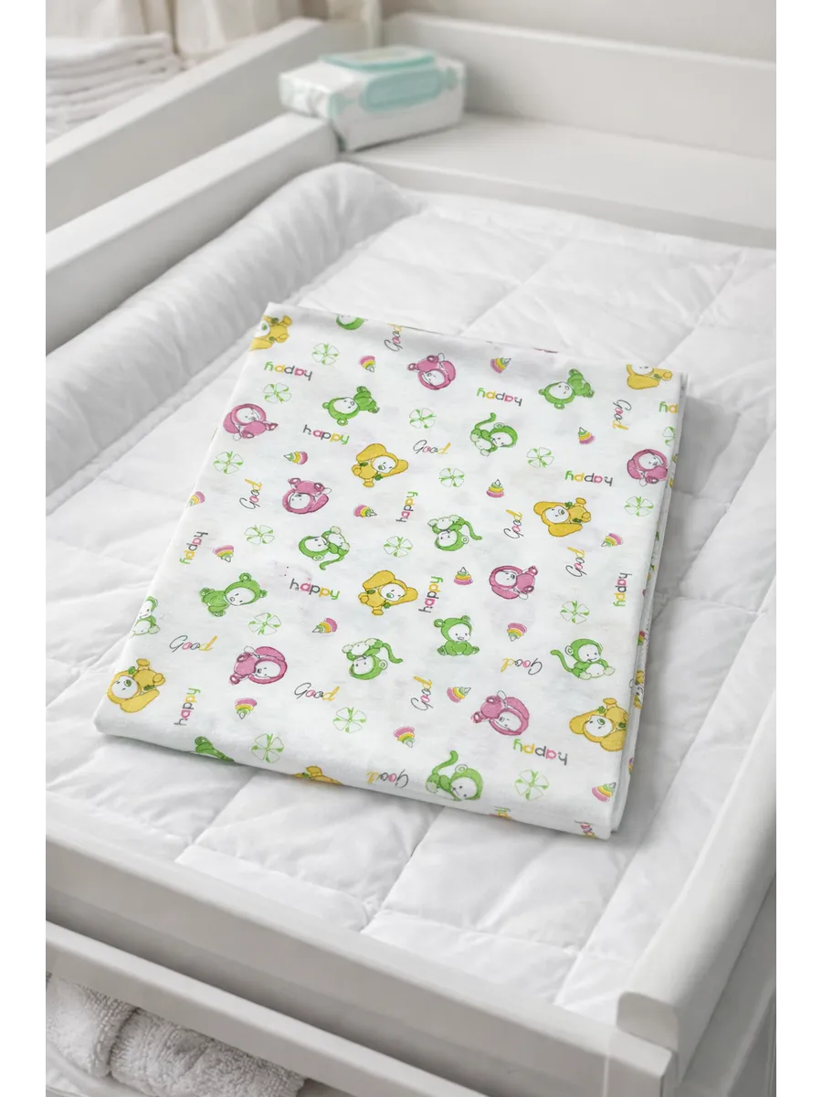 Пелёнка Софьюшка Кулирка 100х100 см 3 шт. - фото 4