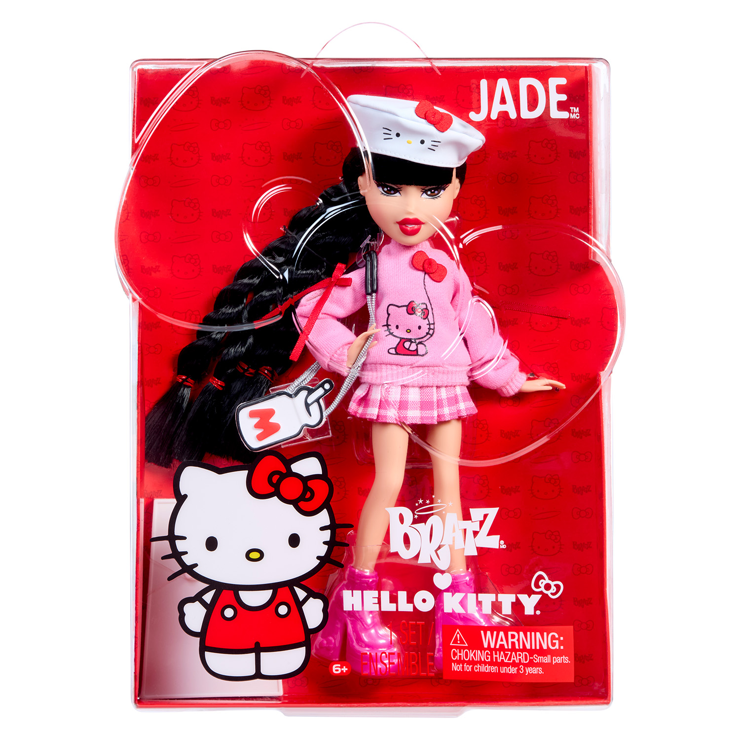 Кукла модельная Bratz Джейд Хеллоу Китти 74100 - фото 1
