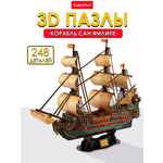 Пазл 3D CubicFun Корабль San Felipe 248 деталей