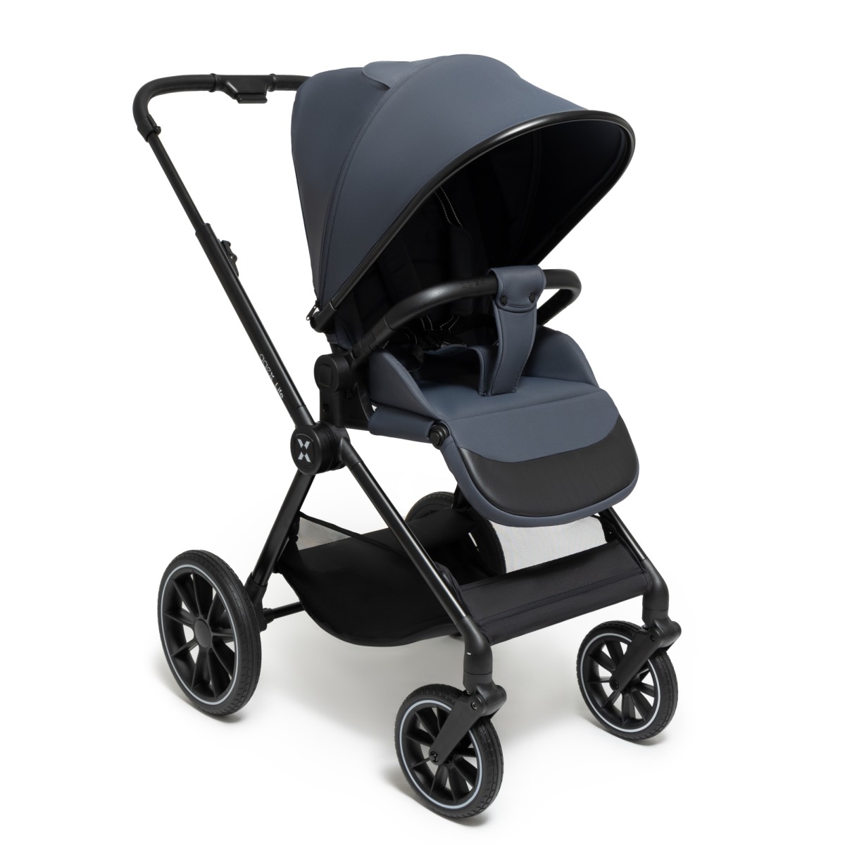 Коляска 2в1 agex Life grey серый - фото 3