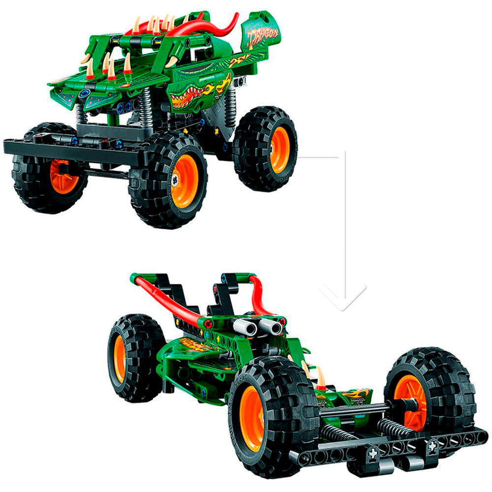 Конструктор LEGO Technic Monster Jam: Дракон 217 дет. - фото 4