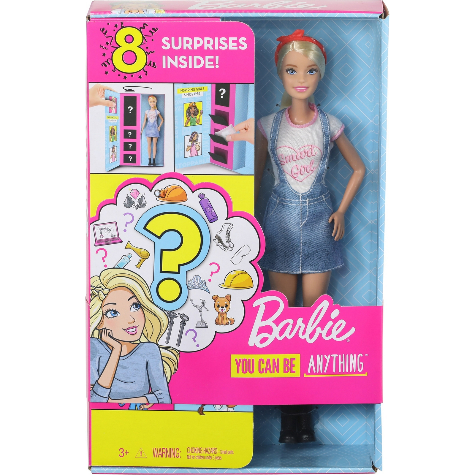 Кукла модельная Barbie Кем быть? Блондинка GLH62 - фото 2