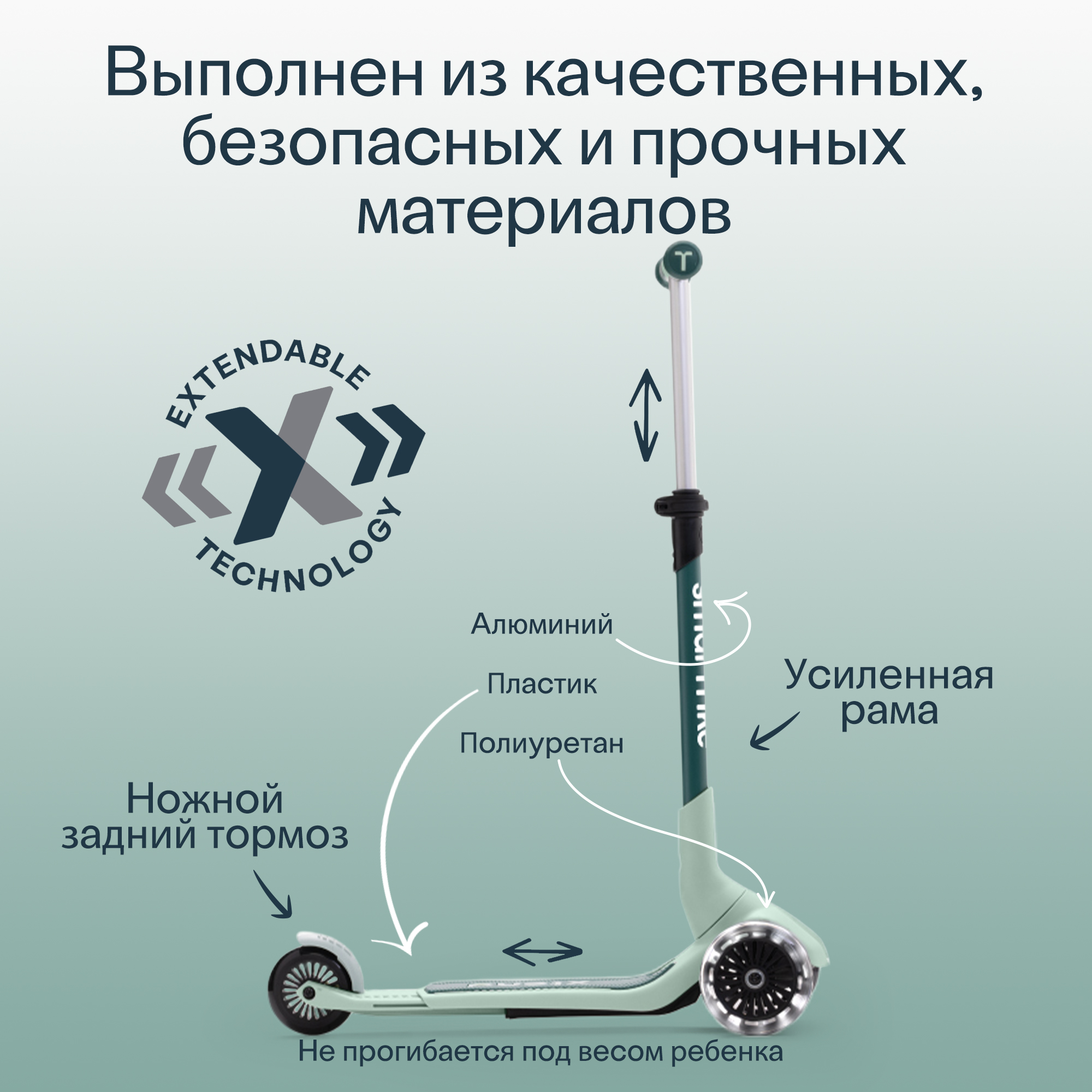 Самокат SmarTrike трехколесный - фото 8