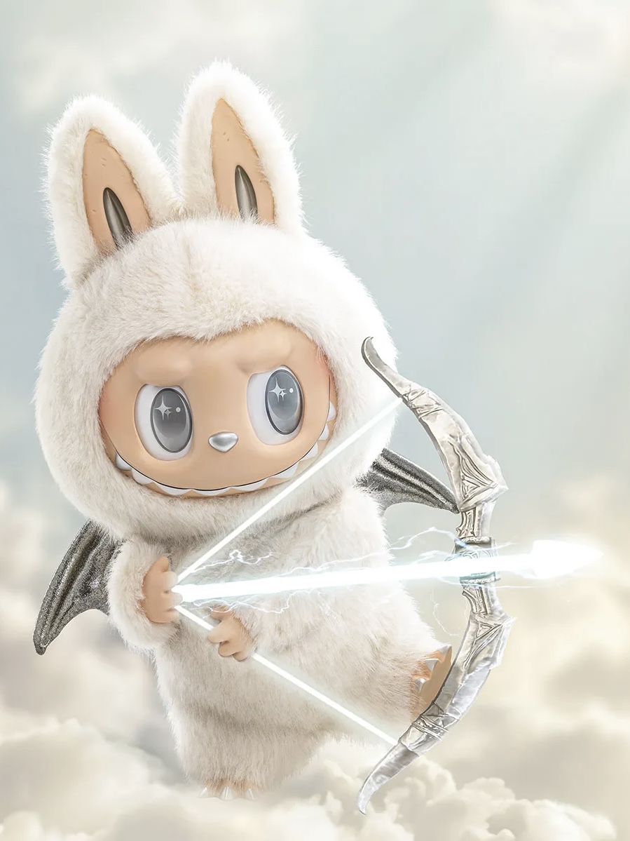 Игрушка Pop Mart Labubu The Monsters "Zimomo Angel in Clouds" (58cm) - фото 5
