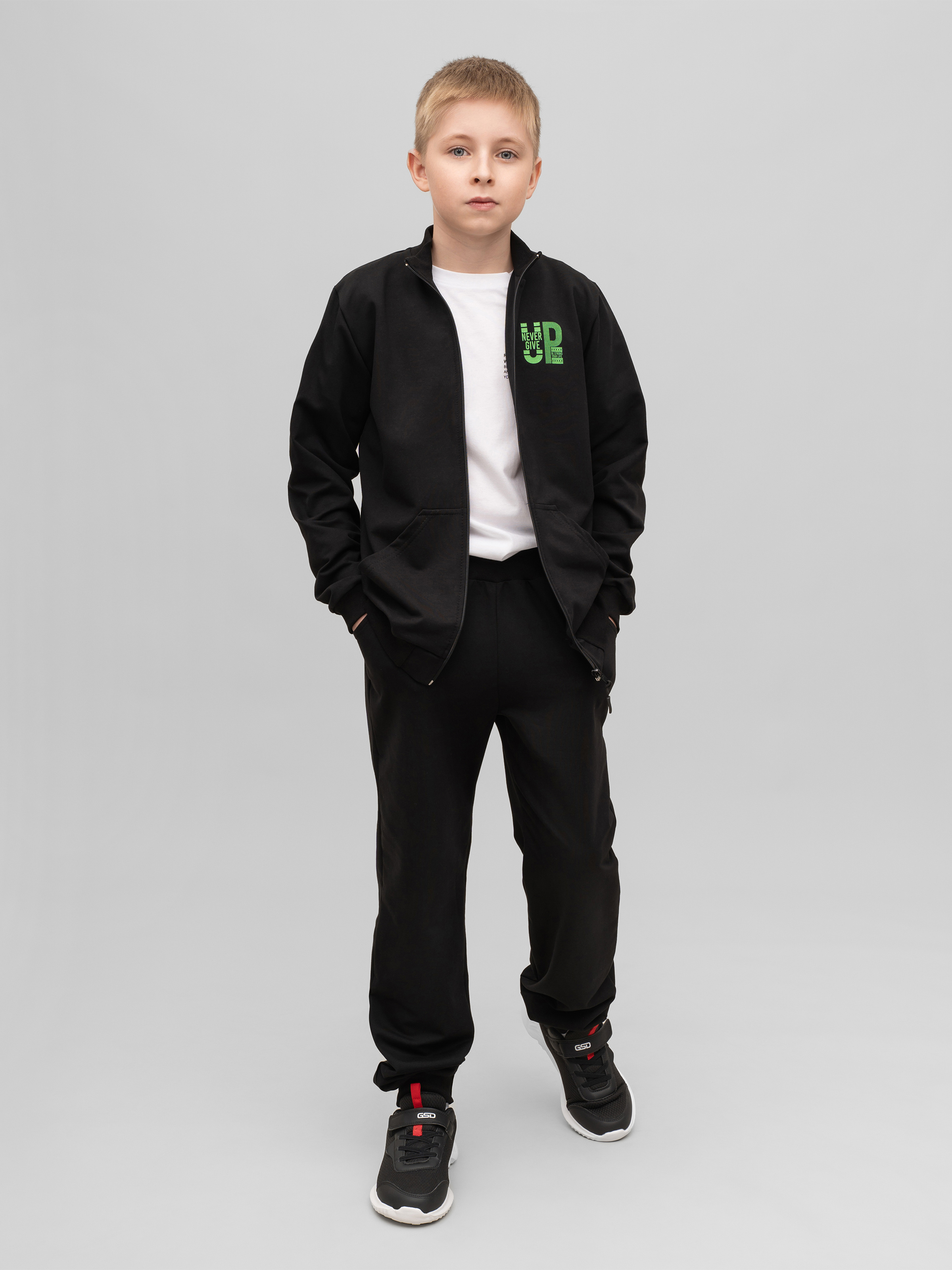 Спортивный костюм ULTRA 7062п-Ул черный не сдавайся - фото 21